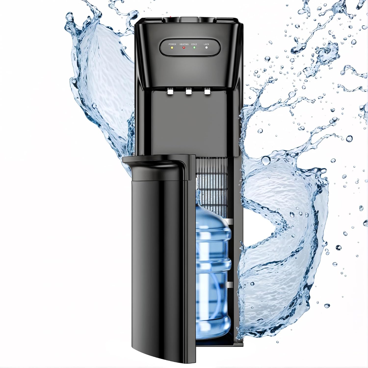 Bottom Loading Water Cooler Dispenser Hot Cold & Cool Water Dispenser for 3 - B0F2HMY6TM