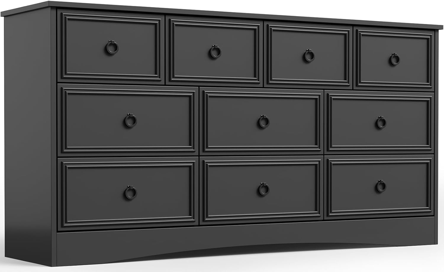 LGHM 10 Drawers Nightstands, 59.1" Large Chest of Drawers Closet Organizers and Storage - B0DZ215QXP