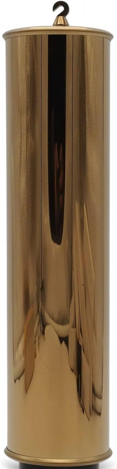Replacement Parts for Grandfather Clock Weight Single Shell 60 x 245 mm Polished - B0F1Q481G6