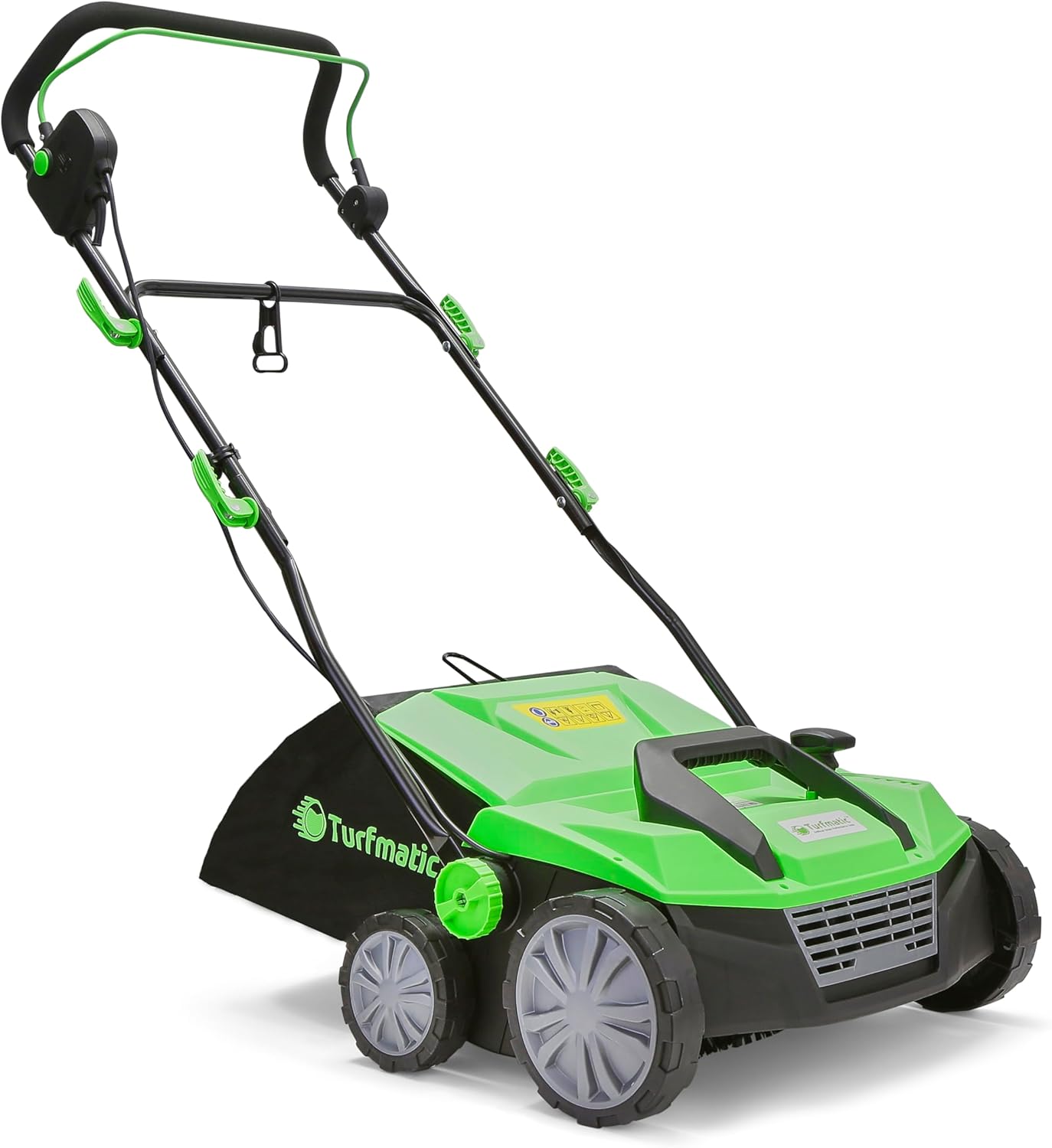 Turfmatic™ Artificial Grass Sweeper 2 in 1 Design - 380mm (15") Wide Brush - B0DYK5XKMY